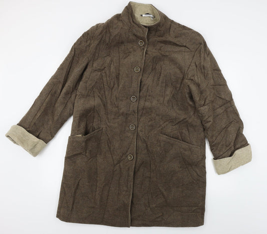 BHS  Womens Brown   Jacket Coat Size 16