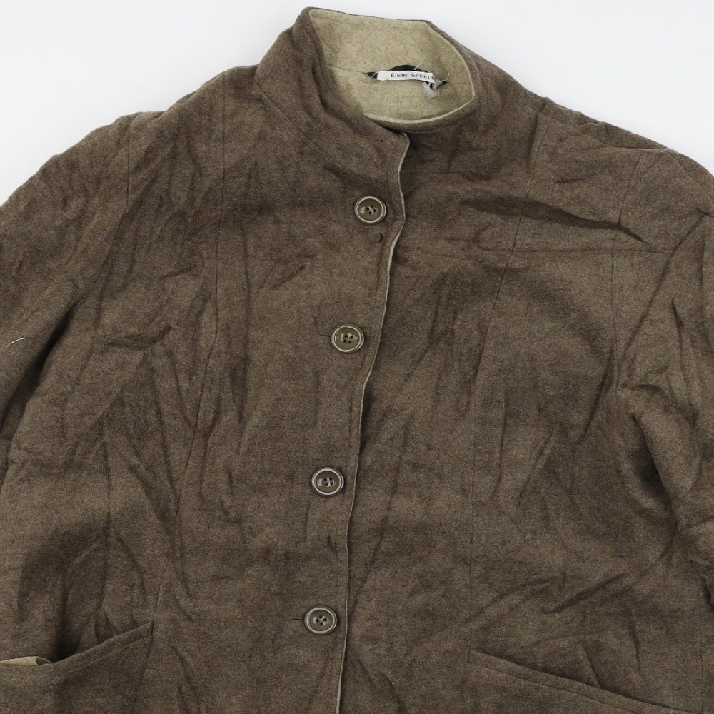 BHS  Womens Brown   Jacket Coat Size 16