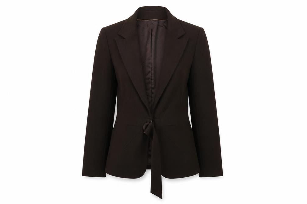 Wallis  Womens Brown Paisley  Jacket Blazer Size 12