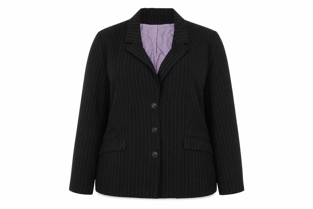 Preworn  Womens Black   Jacket Blazer Size 18