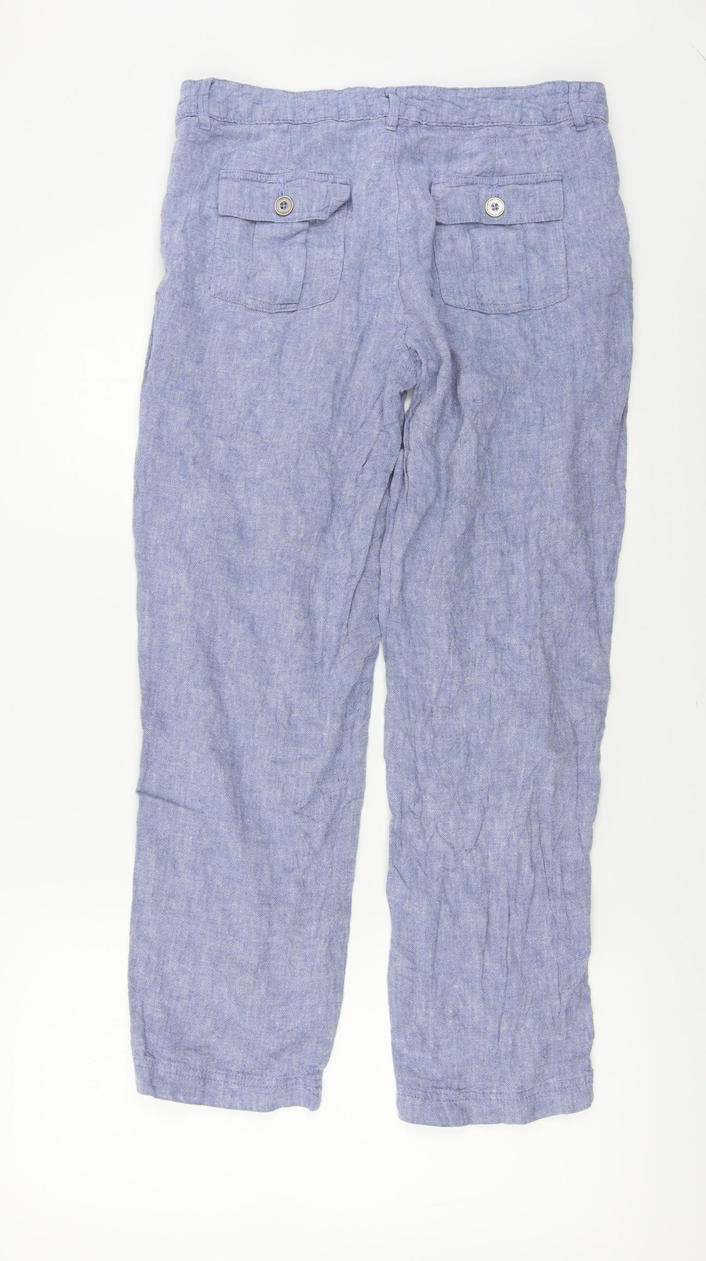 F&F  Womens Blue   Trousers  Size 30 in L25 in