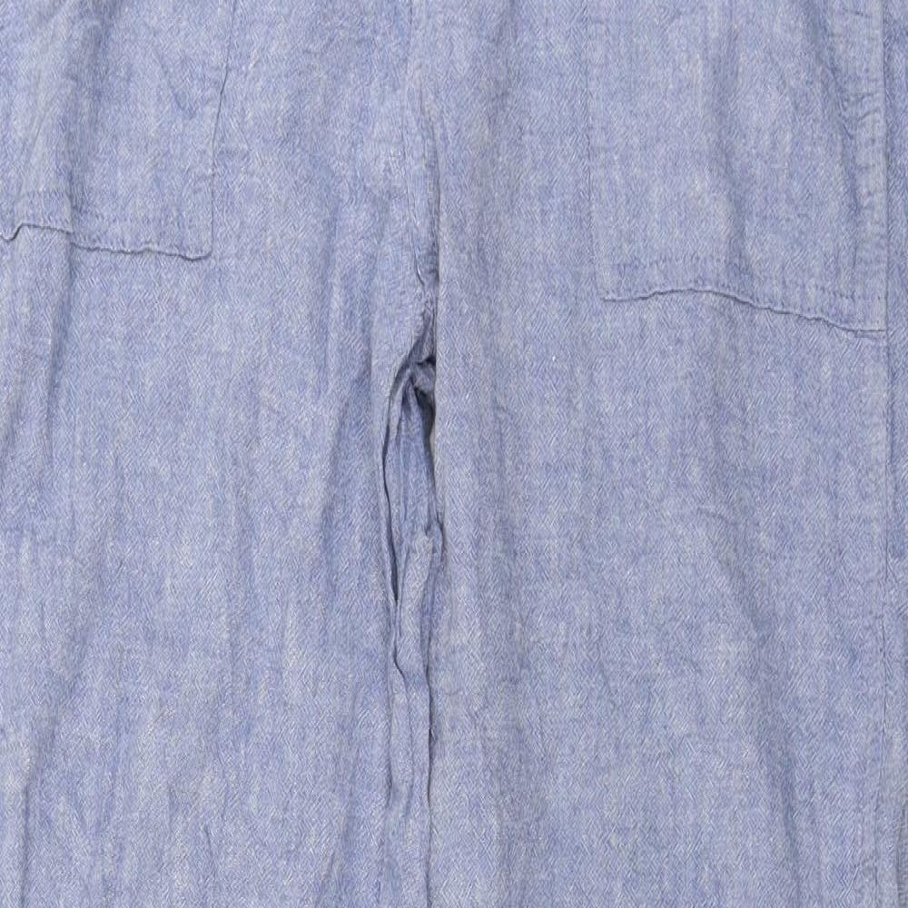 F&F  Womens Blue   Trousers  Size 30 in L25 in