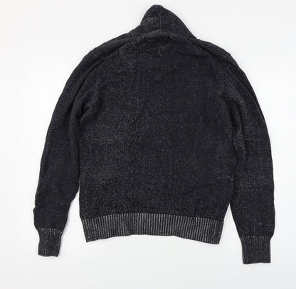 H&M Womens Black   Pullover Jumper Size L