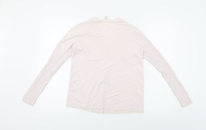 Preloved TCM  Womens Pink   Cardigan Jumper Size 14 - Back