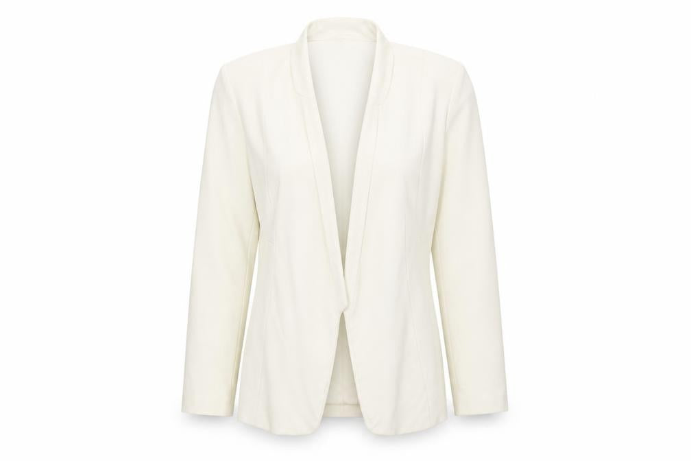H&M  Womens Ivory   Jacket Blazer Size 6