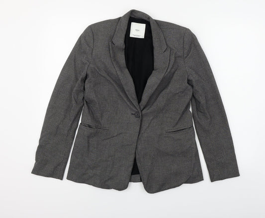 MING  Womens Grey   Jacket Blazer Size S