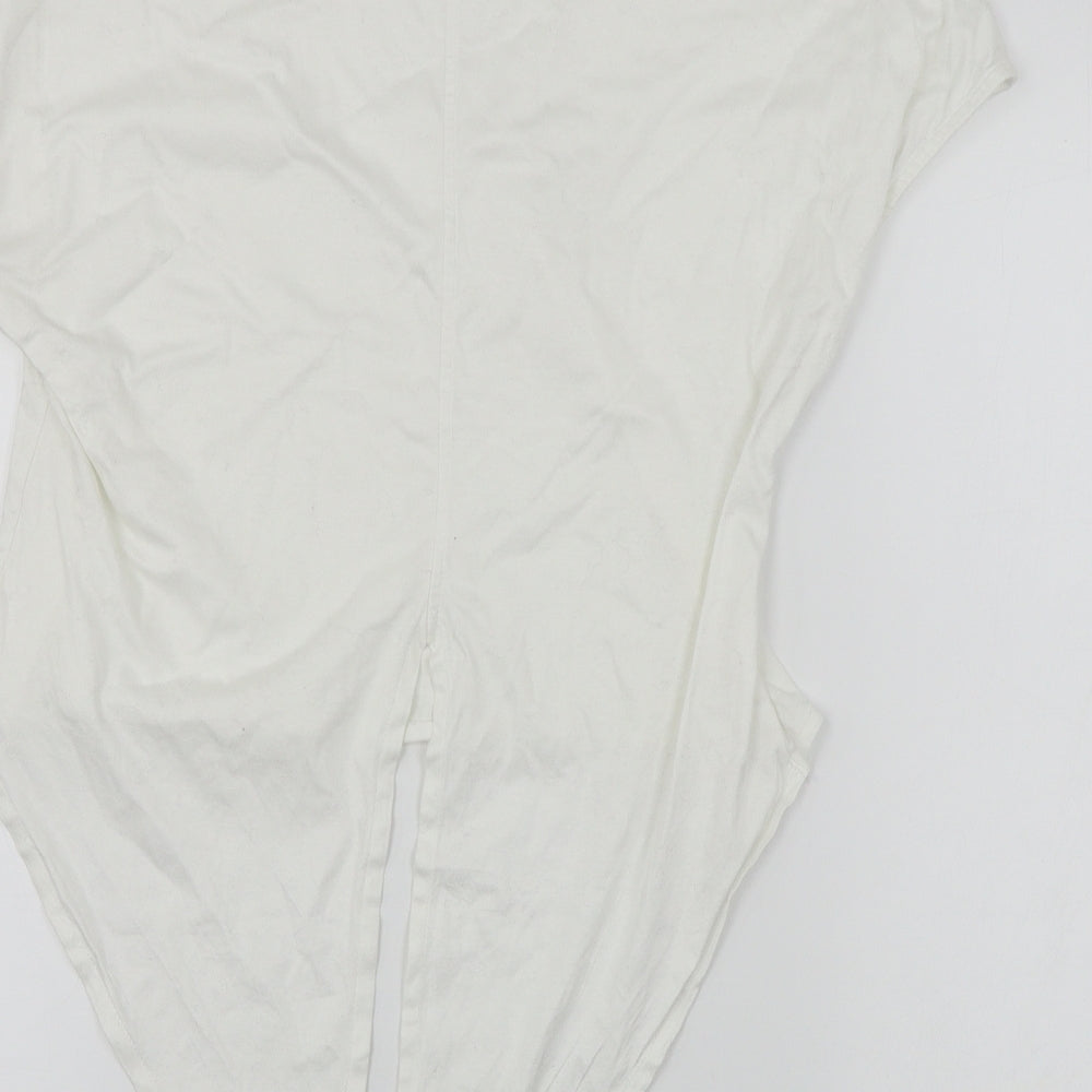 Jack Wills  Womens White   Basic T-Shirt Size 6