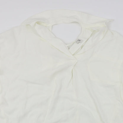 river island  Womens White   Basic Blouse Size 10