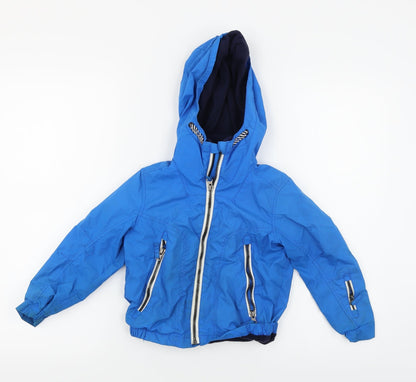 Blue Zoo  Girls Blue   Jacket Coat Size 5 Years