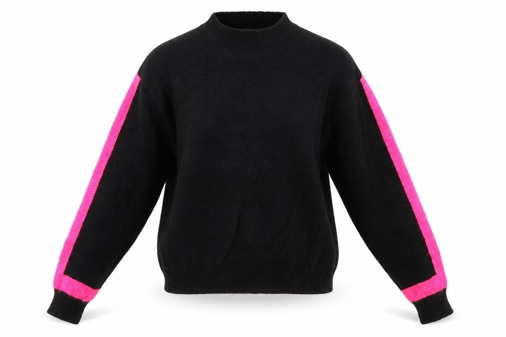 Primark Womens Black  Knit Pullover Jumper Size 4