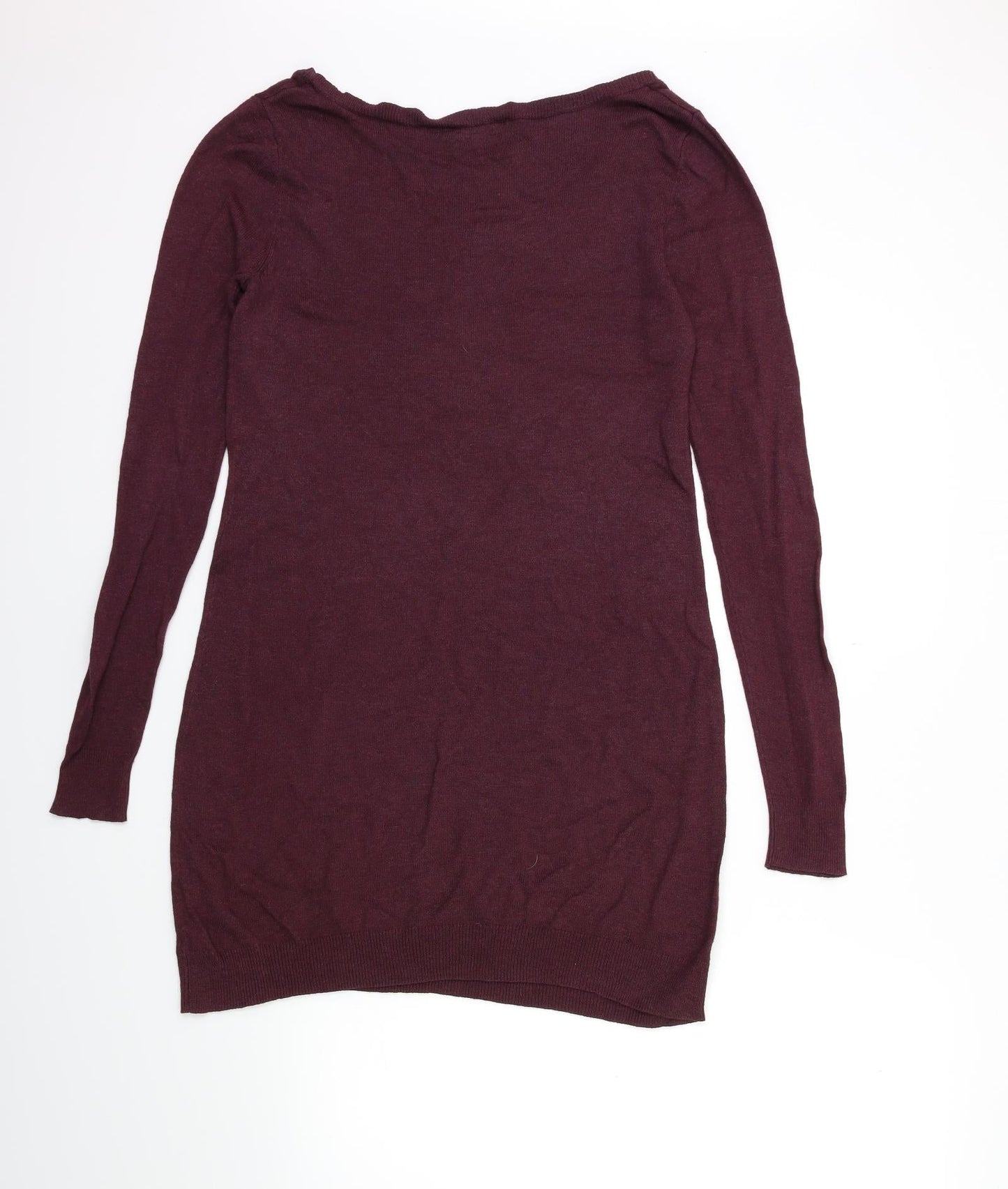 George Womens Purple  Knit Pullover Jumper Size 10