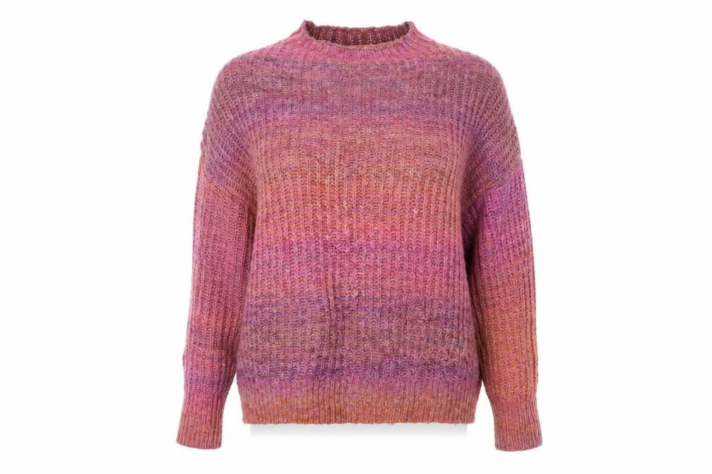 Topshop Womens Purple  Knit Pullover Jumper Size 8