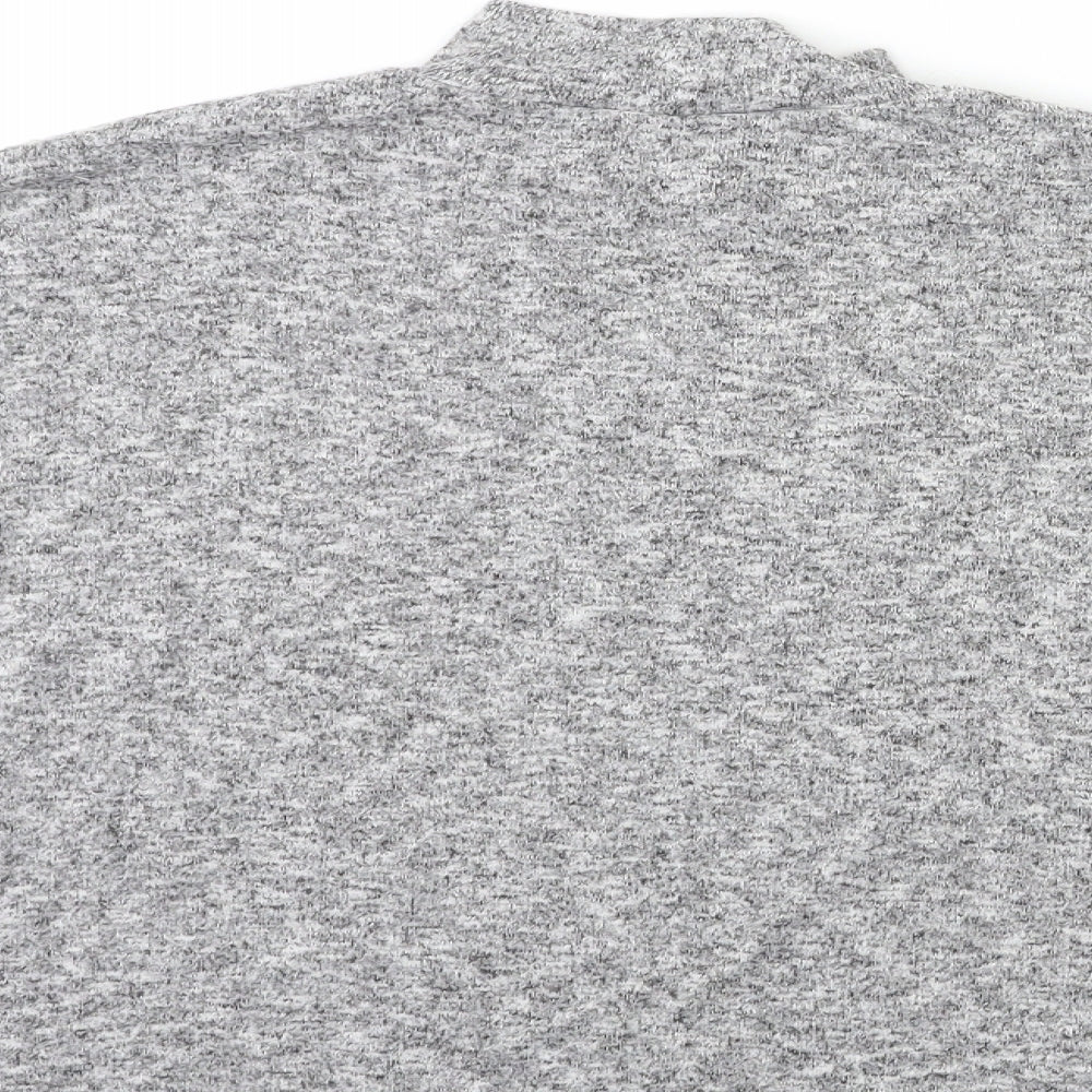 H&M Womens Grey  Knit Pullover Jumper Size S