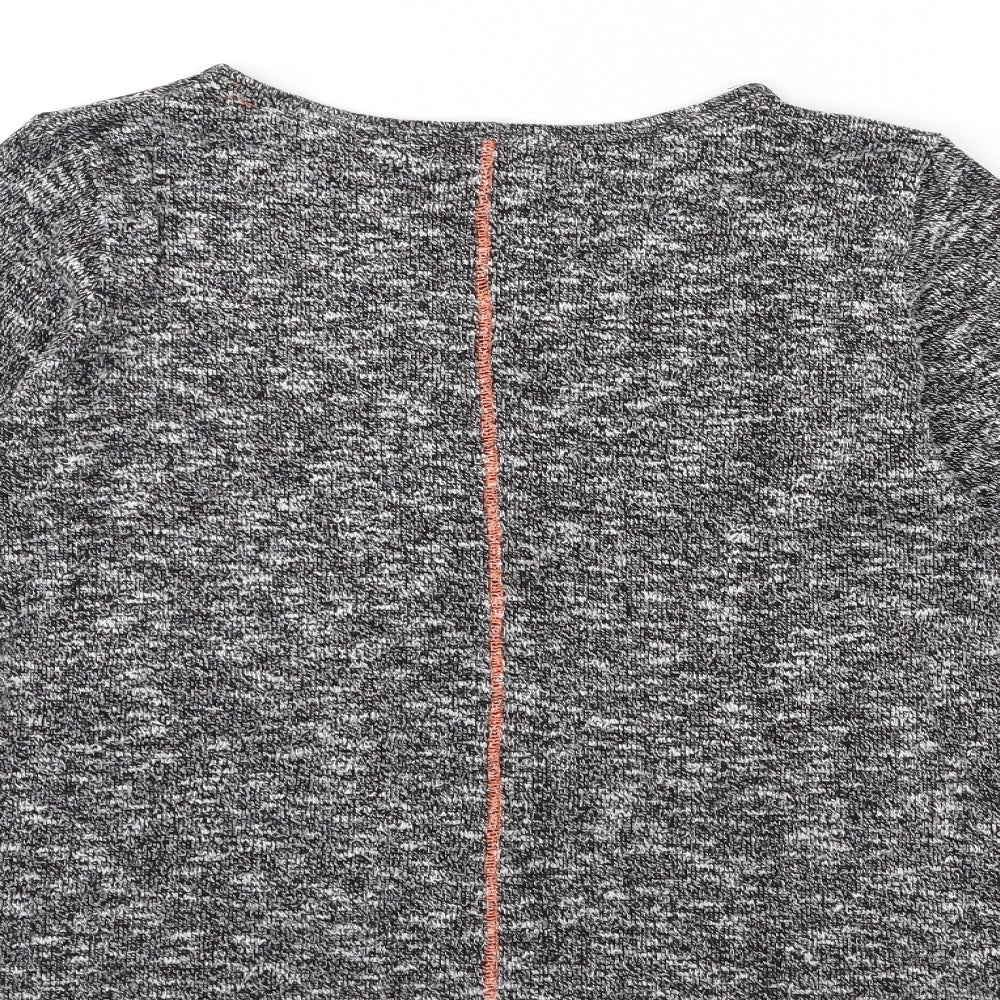 H&M Girls Grey  Knit Pullover Jumper Size 13 Years