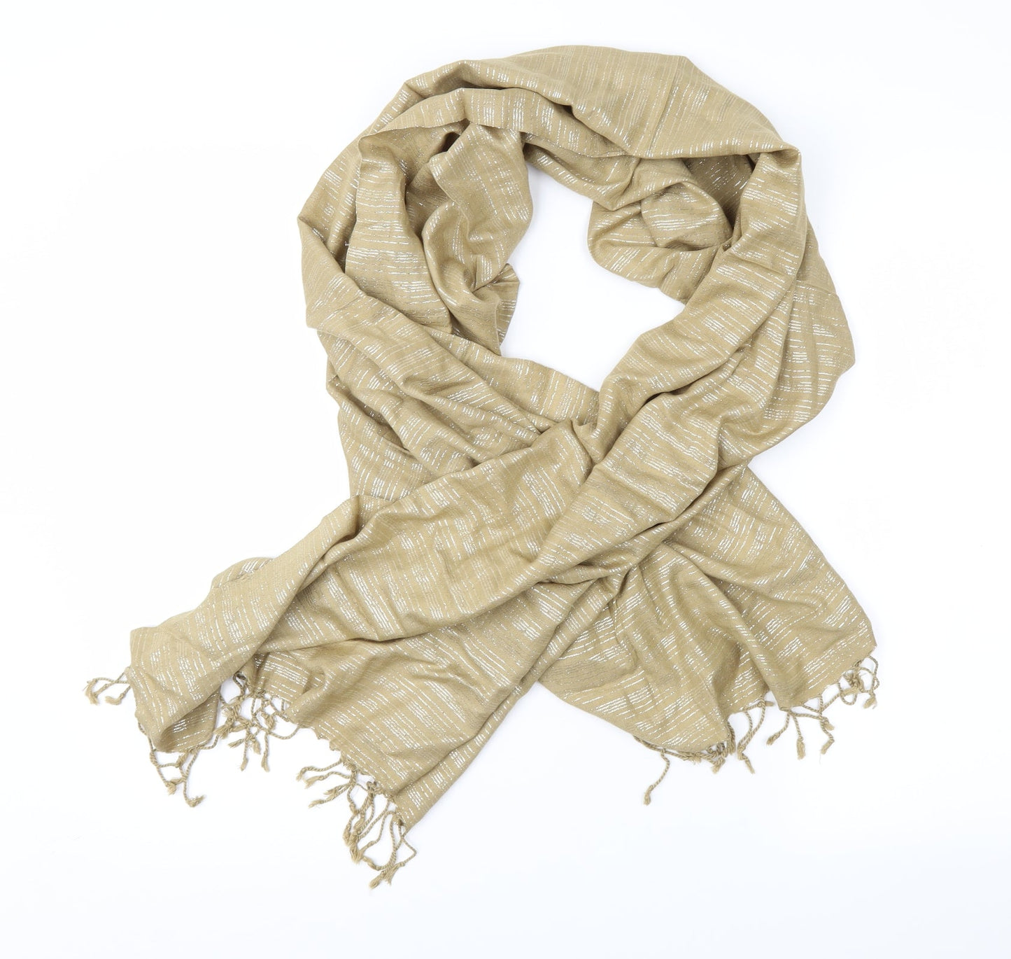 Preworn Womens Gold    Shawl/Wrap