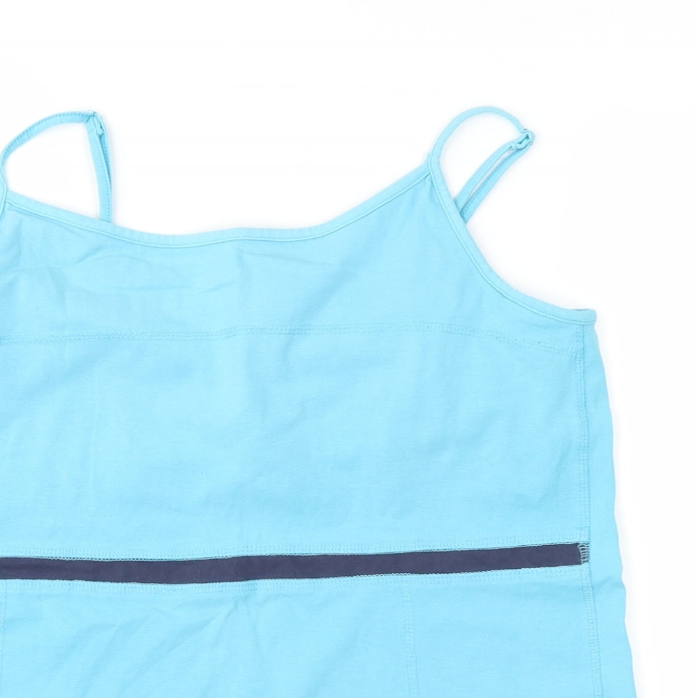 Preloved TU Womens Blue   Basic Tank Size 16 - Detail