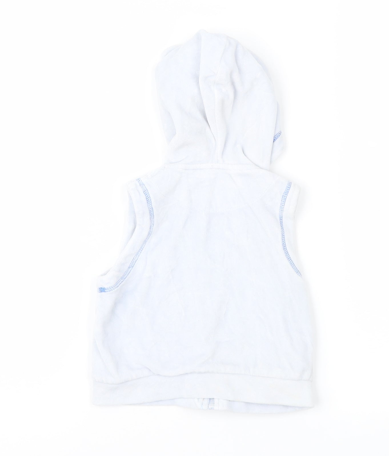 New Baby Boys Blue   Gilet Waistcoat Size 3-6 Months