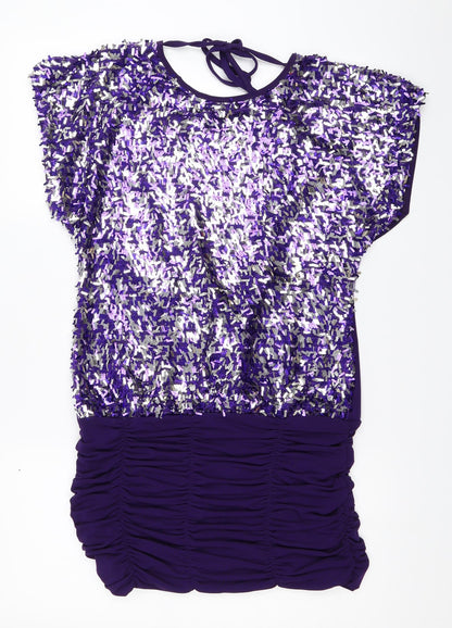 Preloved Boo-Teek Womens Purple   Mini  Size S - Front