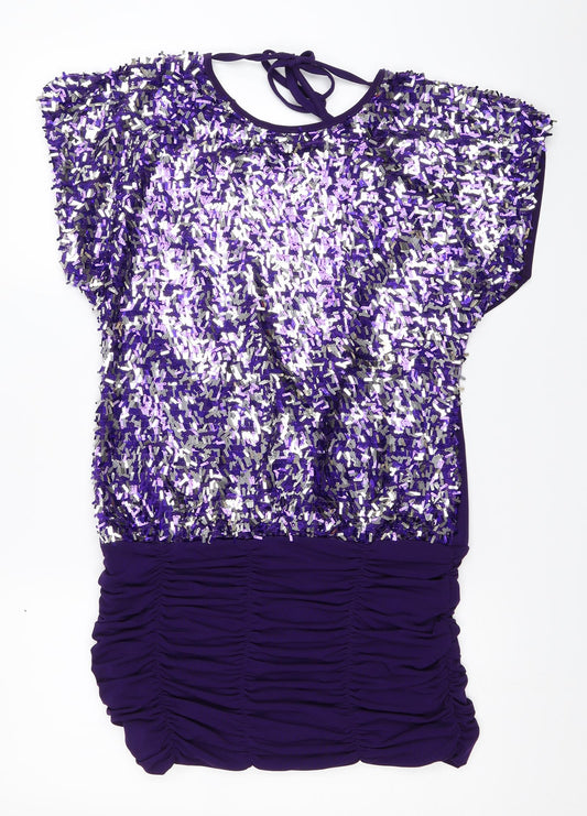 Boo-Teek Womens Purple   Mini  Size S