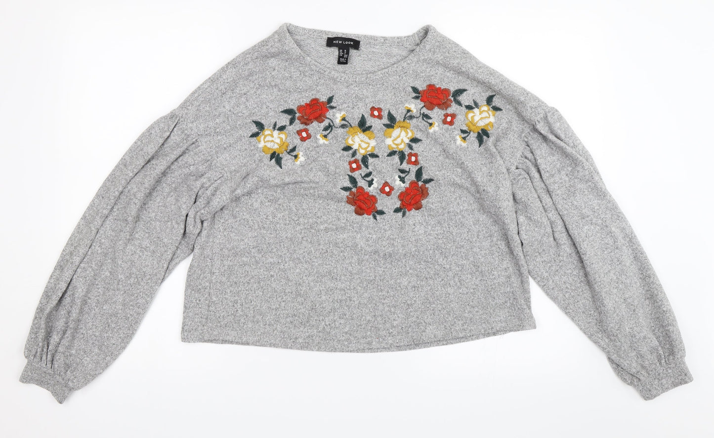 New Look Womens Grey   Pullover Jumper Size M