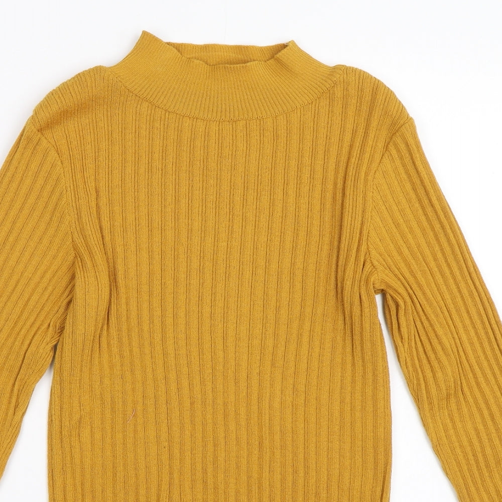 Atmosphere Womens Yellow   Pullover Jumper Size S