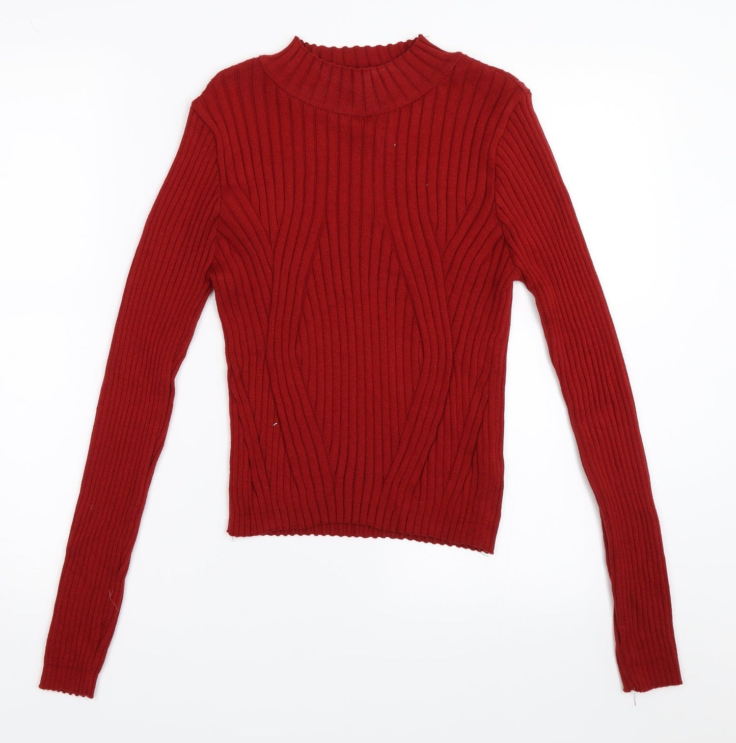 Primark Womens Red   Pullover Jumper Size S
