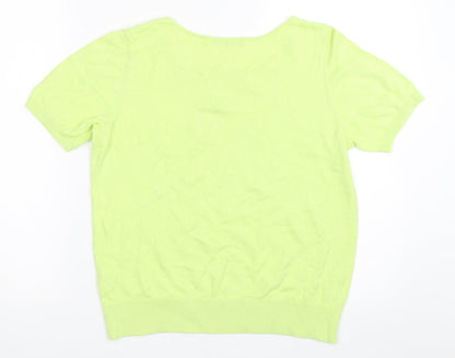 Preloved TU Womens Green   Pullover Jumper Size 10 - Back