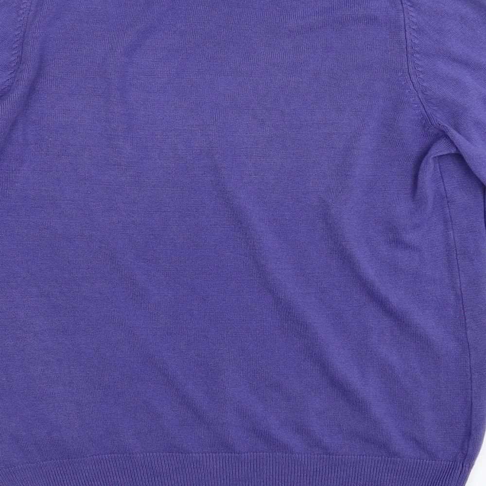 Marks and Spencer Womens Purple   Pullover Jumper Size 12