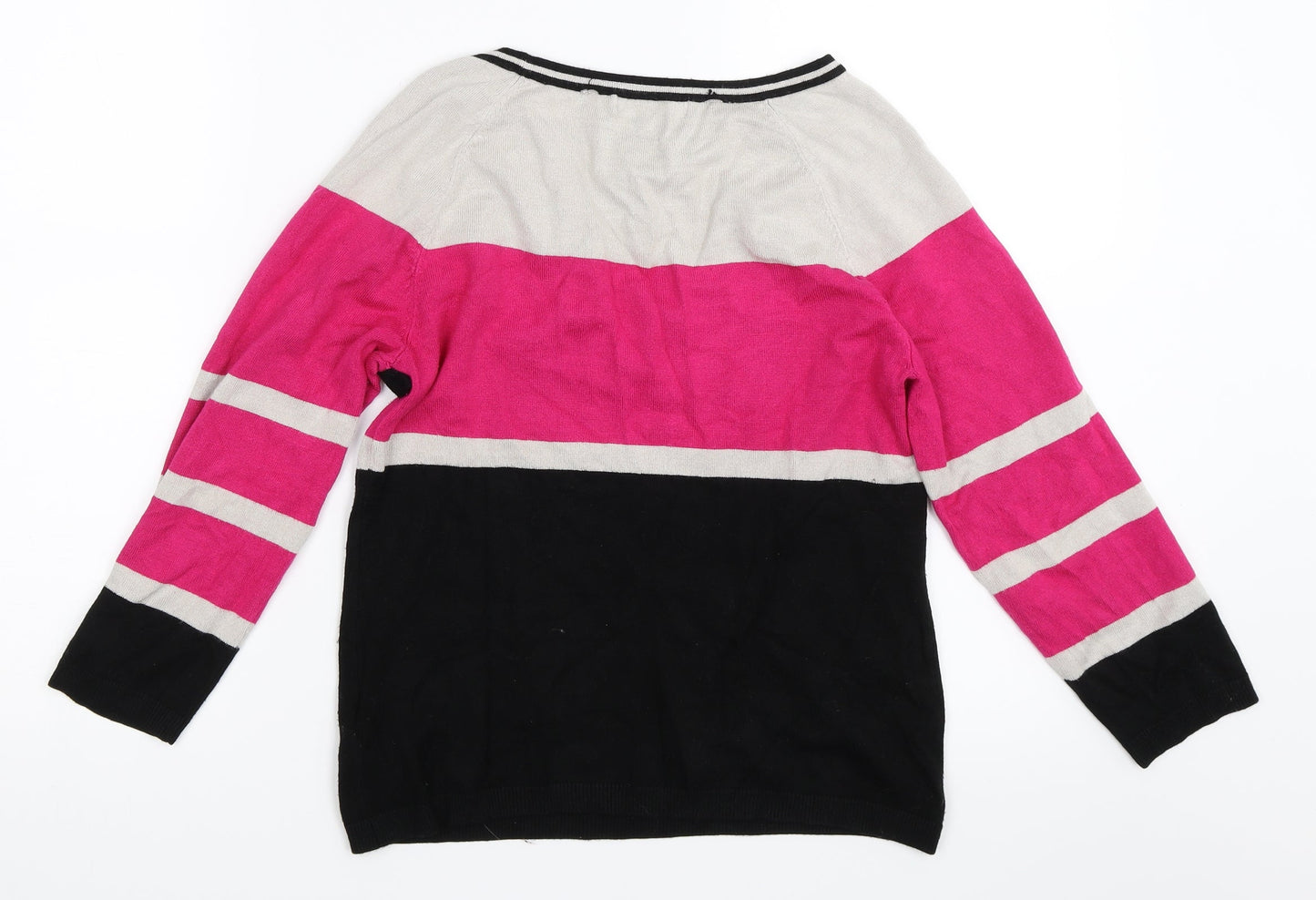Debenhams Womens Black   Pullover Jumper Size 10