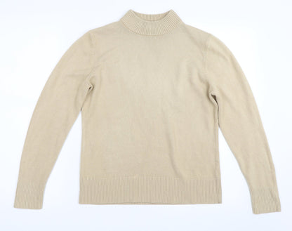 Preloved Berkertex Womens Beige   Pullover Jumper Size 12 - Front