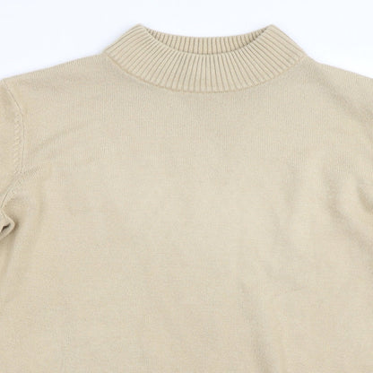 Preloved Berkertex Womens Beige   Pullover Jumper Size 12 - Detail