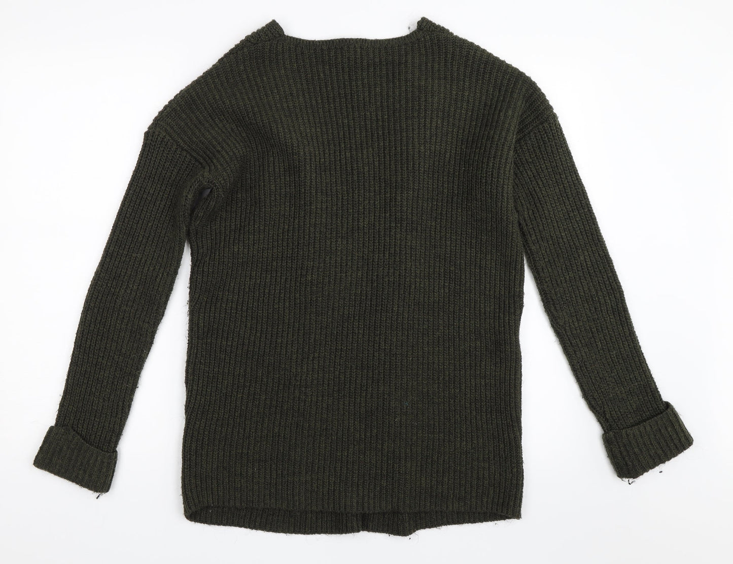 River Island Womens Green   Pullover Jumper Size 6