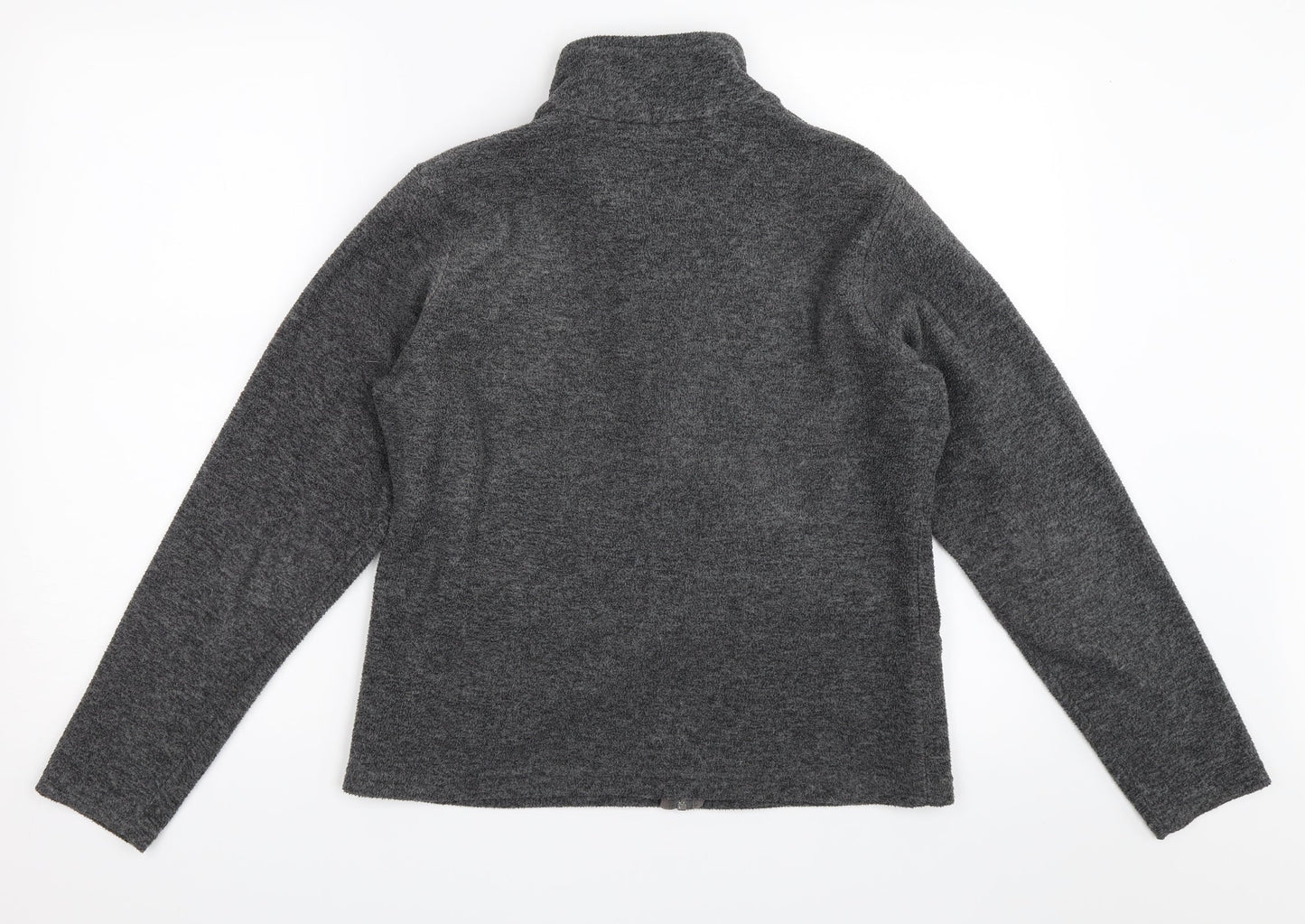 Marks and Spencer Womens Grey  Fleece Jacket  Size 14