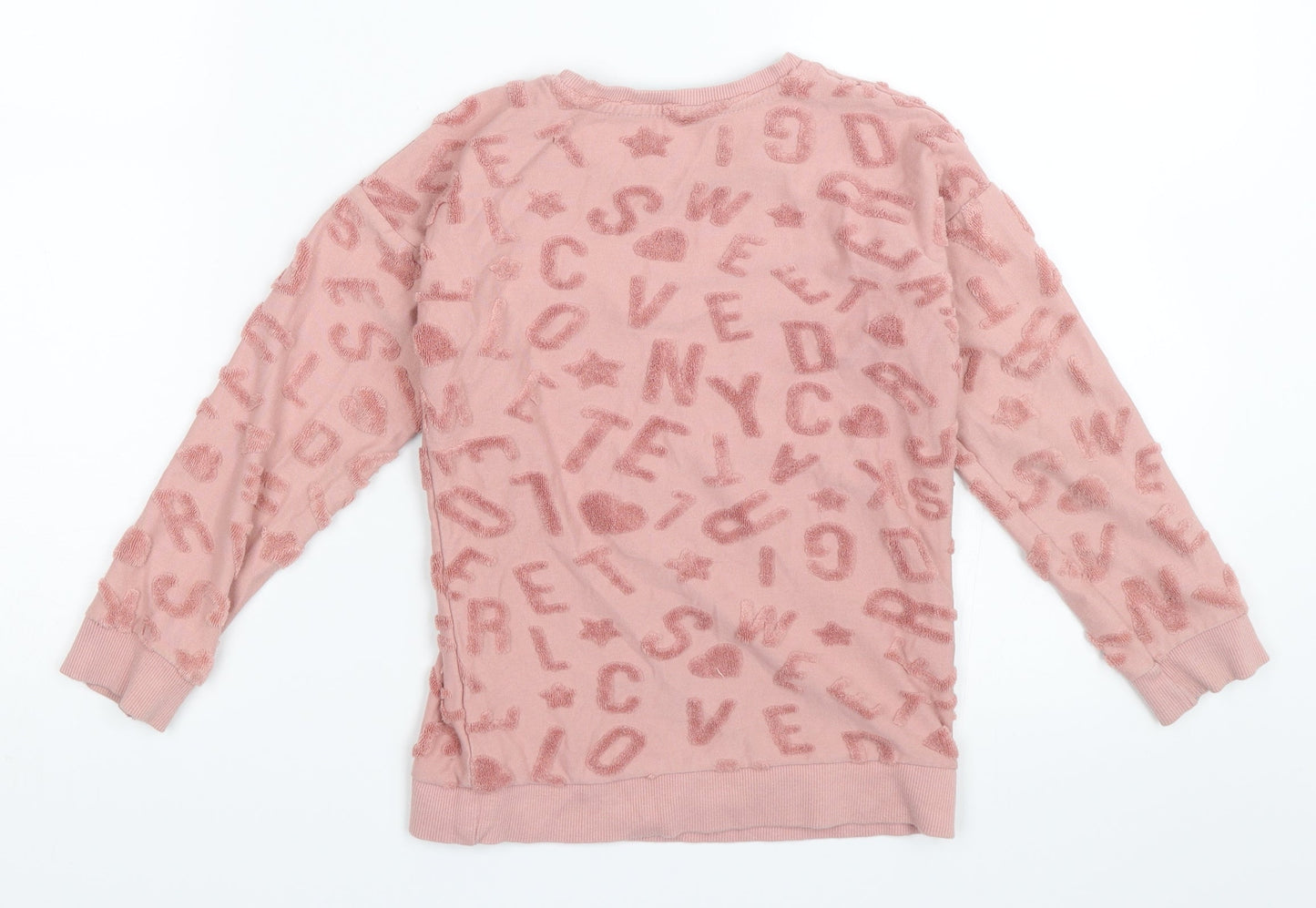 George Girls Pink   Pullover Sweatshirt Size 5-6 Years