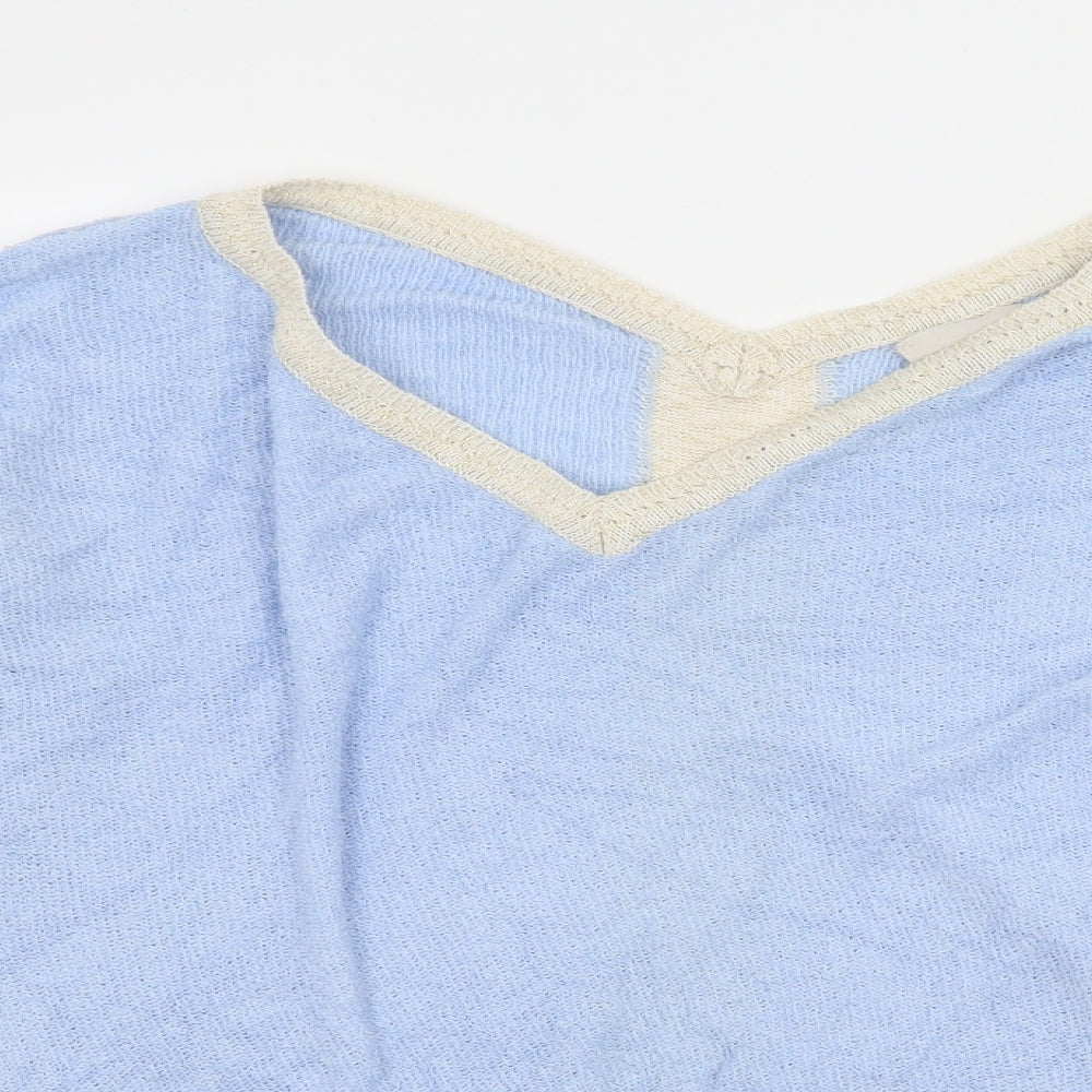 Charli Womens Blue  Knit Pullover Jumper Size XS