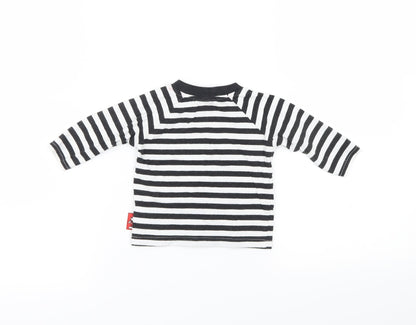 Preloved Primark Baby Multicoloured Striped  Basic Casual Size 3-6 Months  - Mickey Mouse - Back