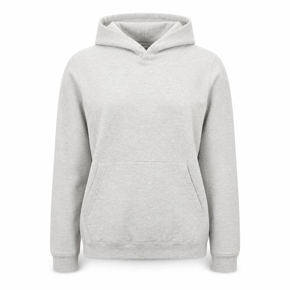 just hoods Womens Grey   Pullover Hoodie Size S