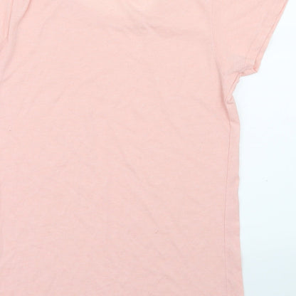 Preloved Primark Womens Pink   Basic T-Shirt Size S - Label