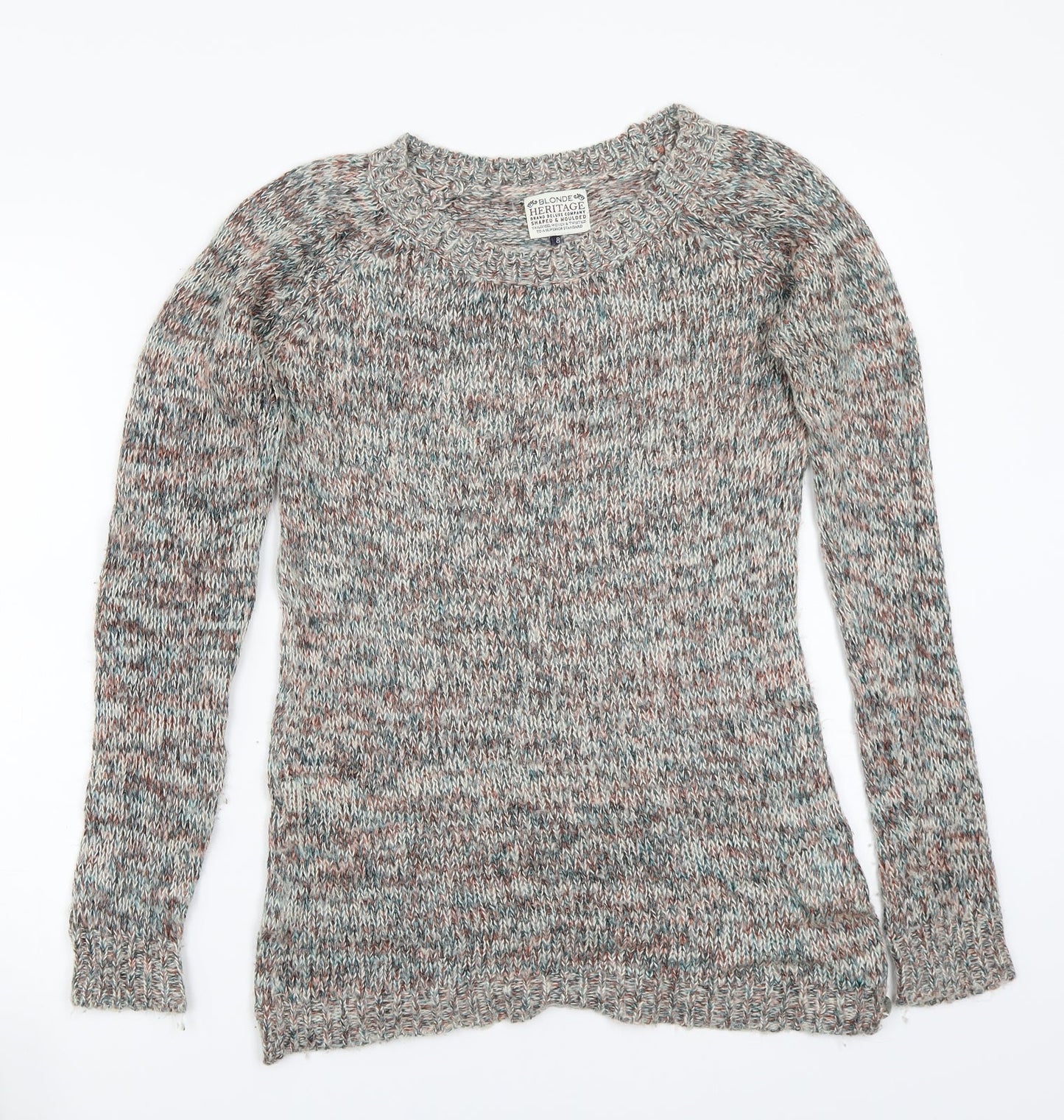 Blonde Heritage Womens Grey   Pullover Jumper Size 8