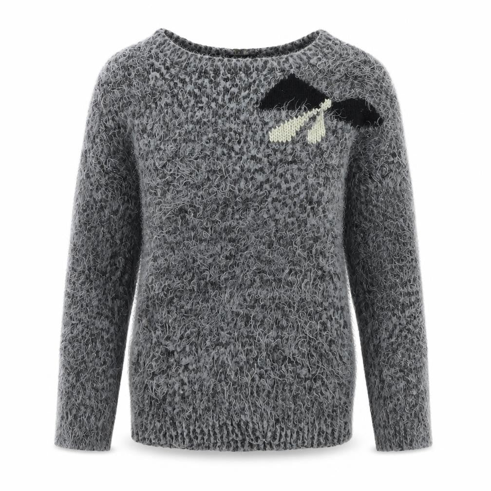 Club L Womens Grey   Pullover Jumper Size S