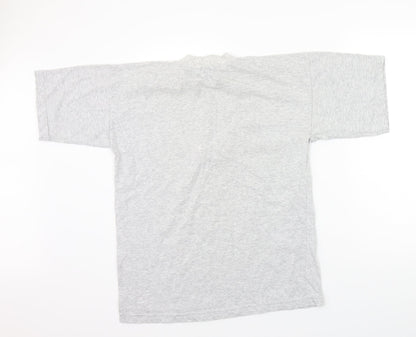 Preloved Sipanart Womens Grey   Basic T-Shirt Size L - Back