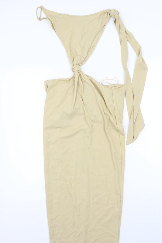 Stassie Womens Beige   A-Line  Size 8