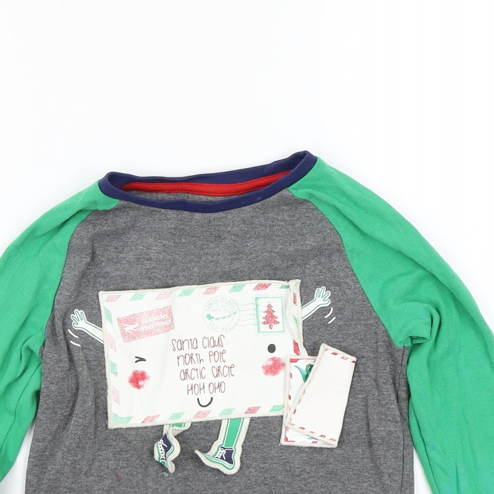 Marks and Spencer Boys Grey   Basic T-Shirt Size 3-4 Years