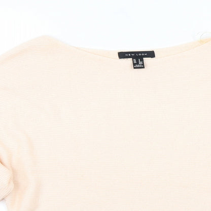 Preloved Newlook Womens Pink   Pullover Jumper Size S - Detail