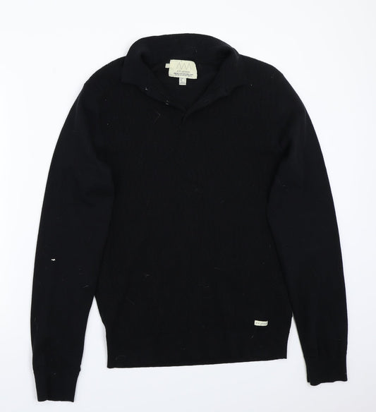 Am london Mens Black   Pullover Jumper Size L
