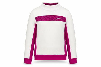 Decathlon Girls White   Pullover Sweatshirt Size 10 Years