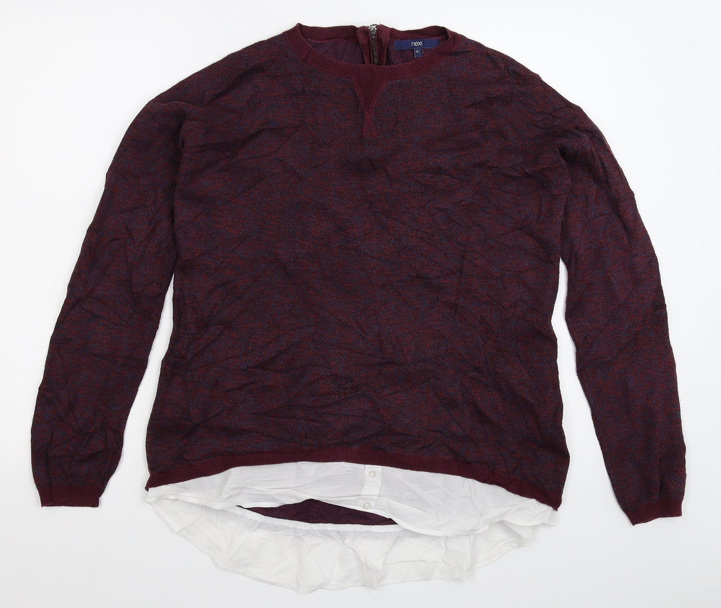 NEXT Womens Brown  Knit Pullover Jumper Size 12