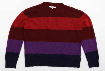 Sweewë Womens Multicoloured Knit Pullover Jumper Size M