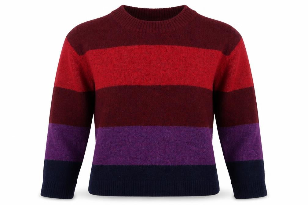 Sweewe Womens Multicoloured  Knit Pullover Jumper Size M