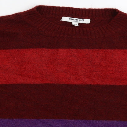 Sweewë Womens Multicoloured Knit Pullover Jumper Size M